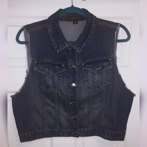 Forever21+ Denim Vest